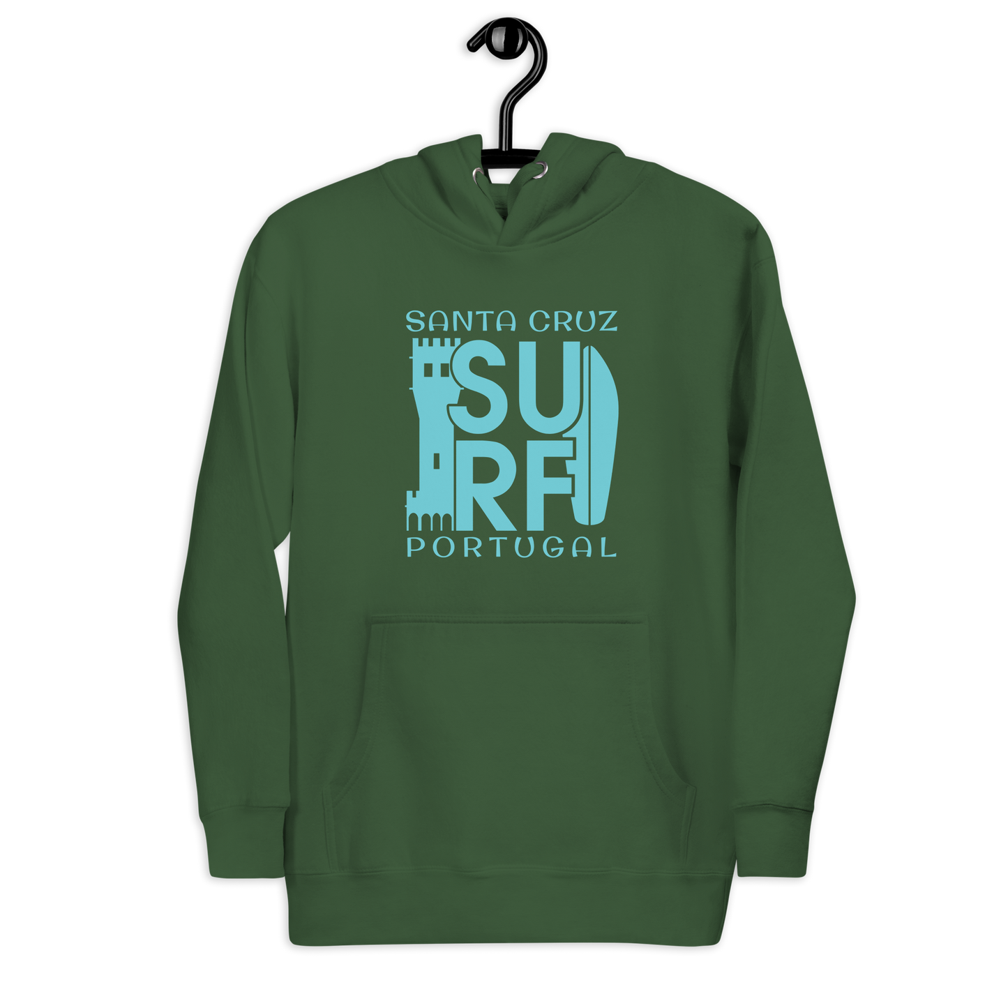 Santa Cruz Portugal 08 - Hoodie Premium Cotton Heritage unissexo