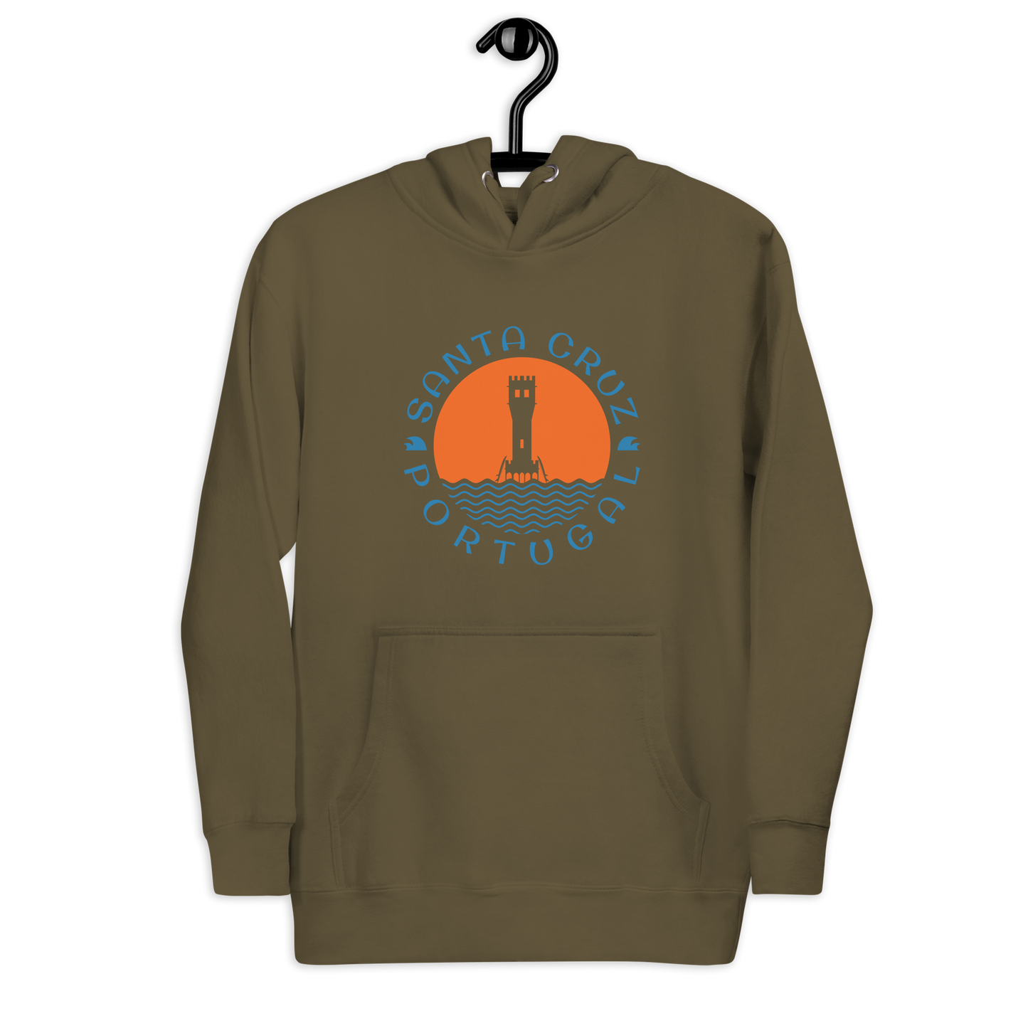 Santa Cruz Portugal 13 - Hoodie Premium Cotton Heritage unissexo