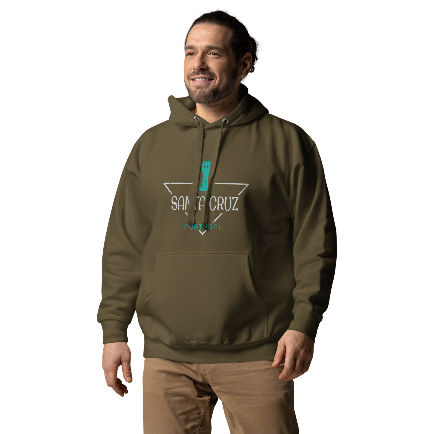 Santa Cruz Portugal 04 - Hoodie Premium Cotton Heritage unissexo