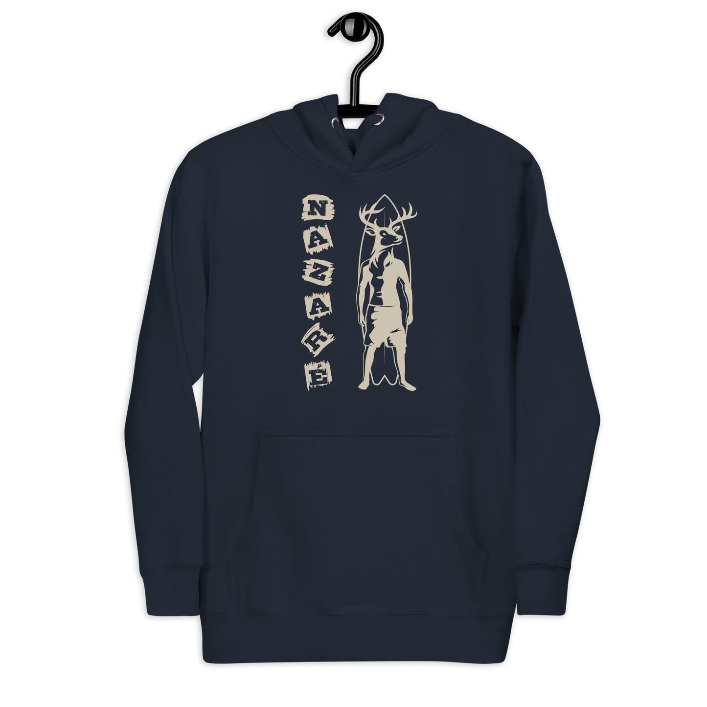 Nazaré surf - Hoodie Premium Cotton Heritage unissexo