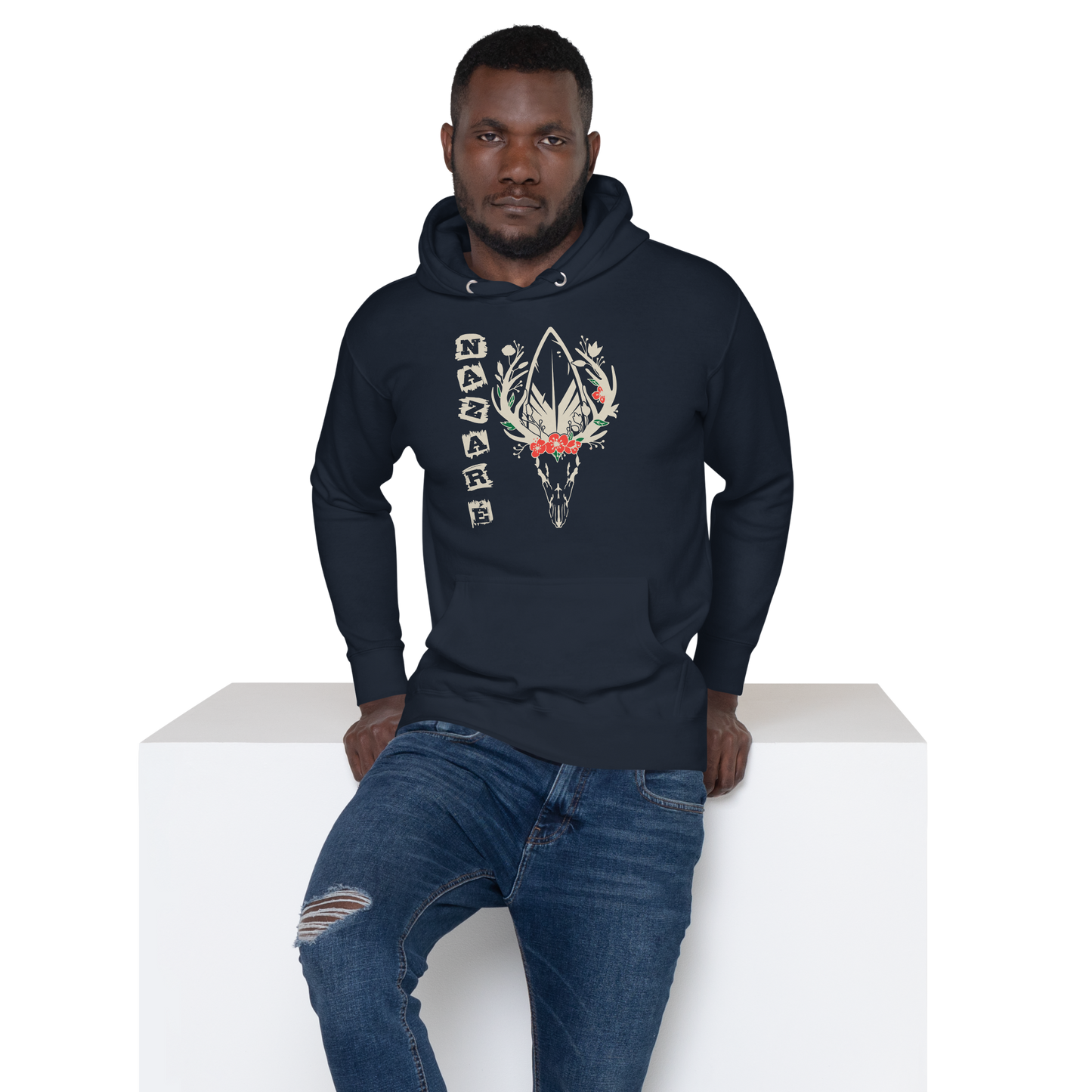 Nazaré surf 13 - Hoodie Premium Cotton Heritage unissexo