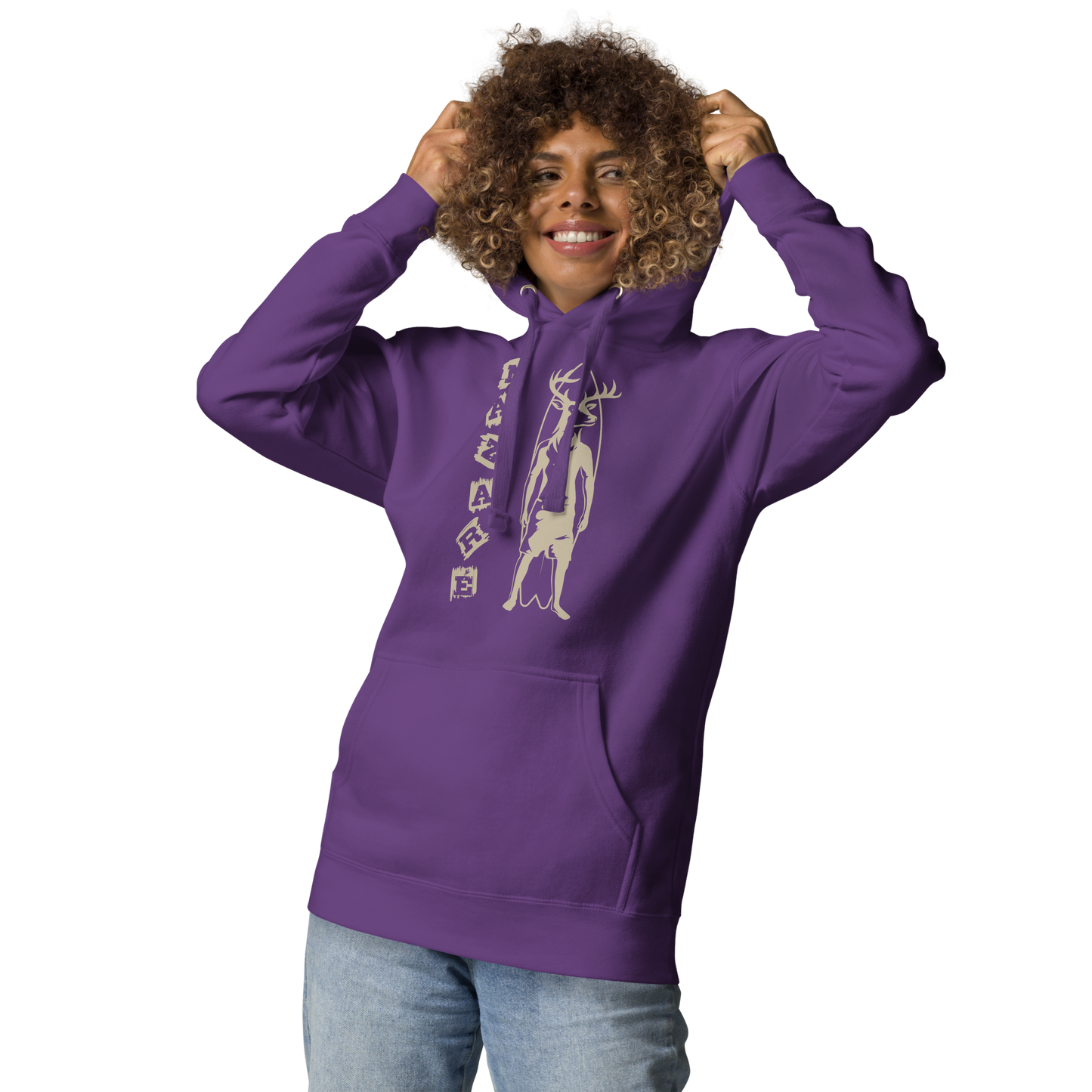 Nazaré surf - Hoodie Premium Cotton Heritage unissexo