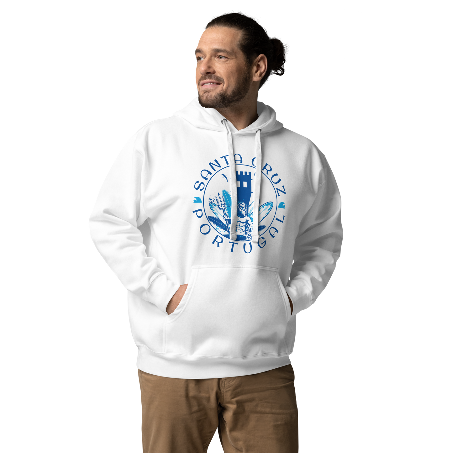 Santa Cruz Portugal 20 - Hoodie Premium Cotton Heritage unissexo