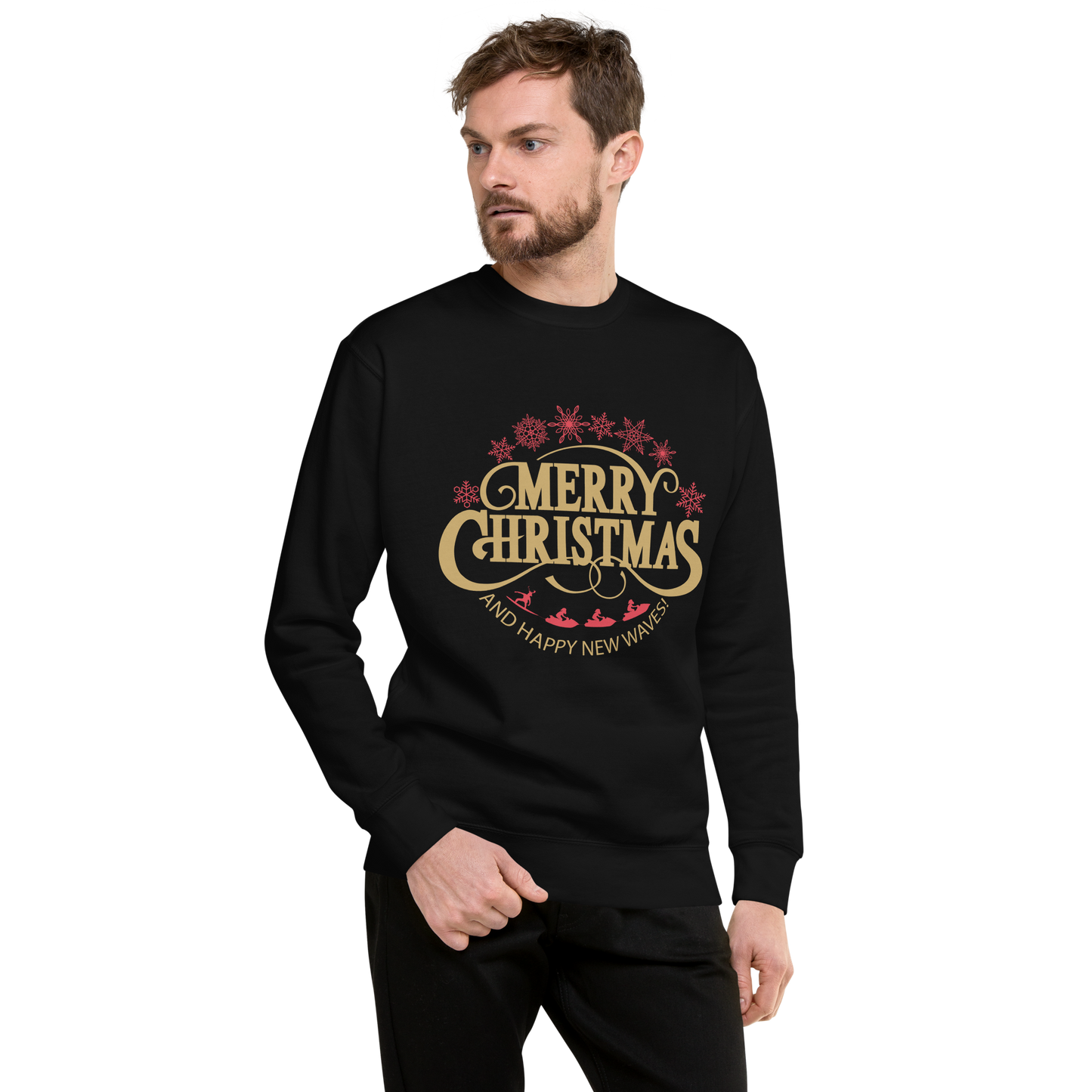 Natal na Nazaré 08 - Sweatshirt Cotton Heritage premium unisssexo