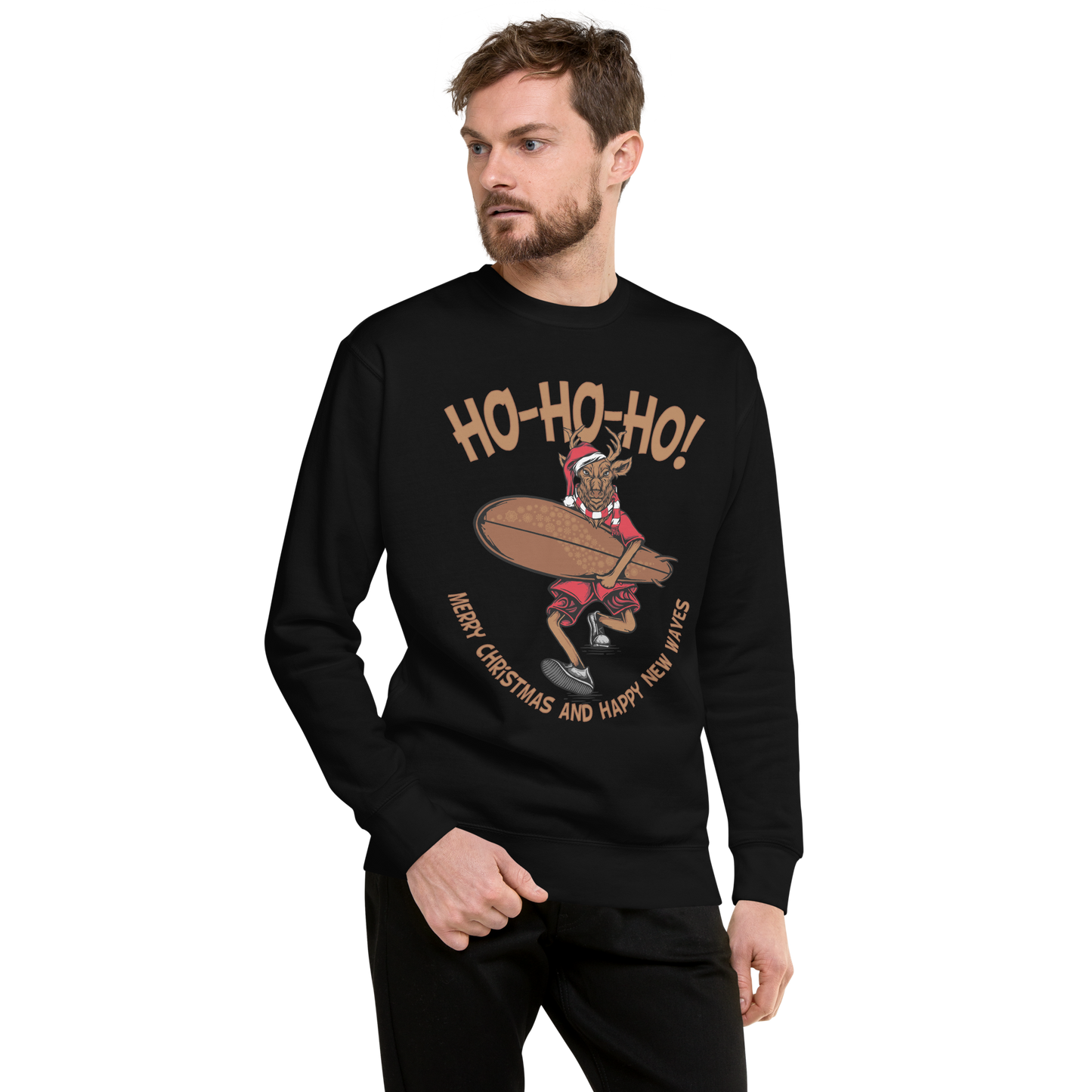 Natal na Nazaré 10 - Sweatshirt Cotton Heritage premium unisssexo