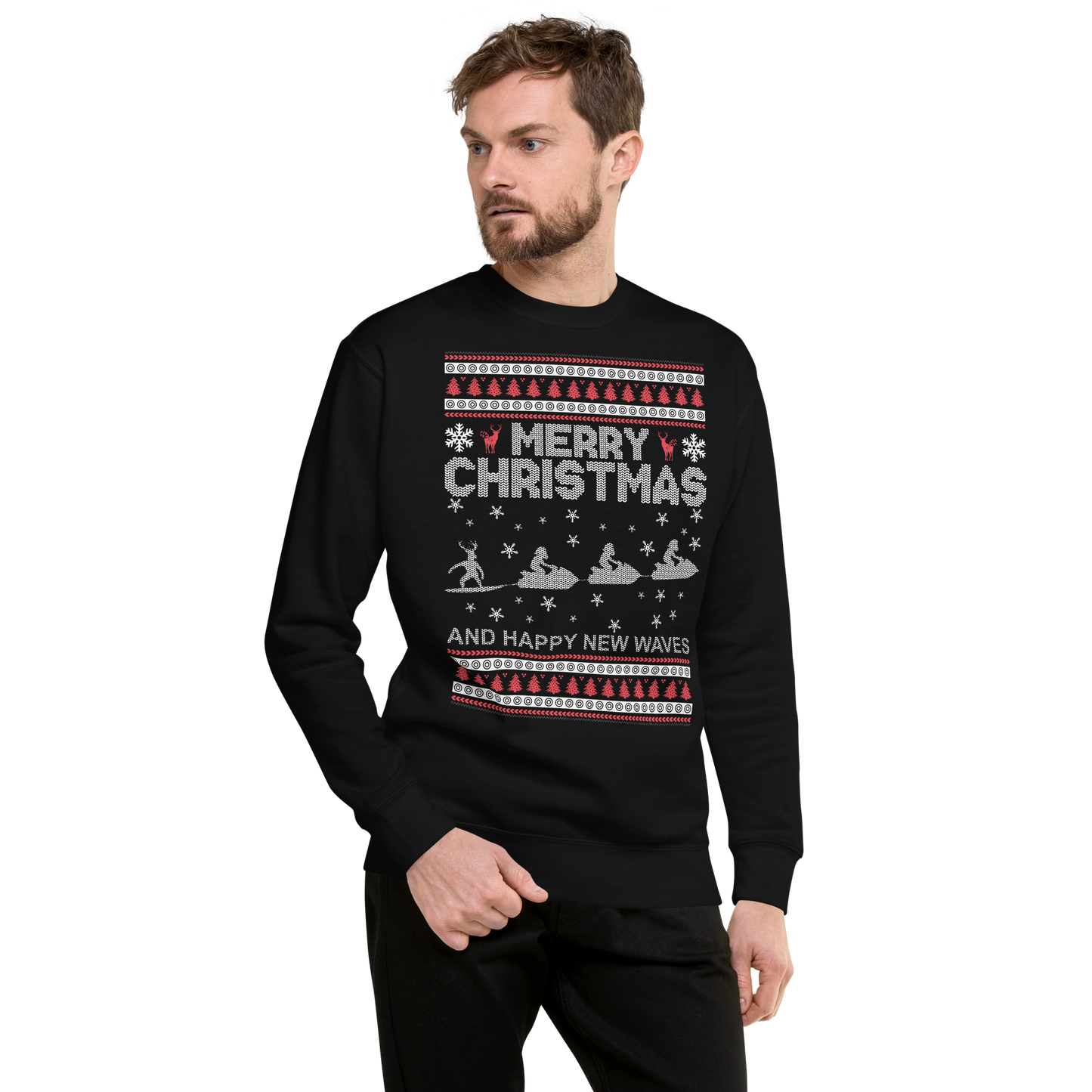 Natal na Nazaré 15 - Sweatshirt Cotton Heritage premium unisssexo