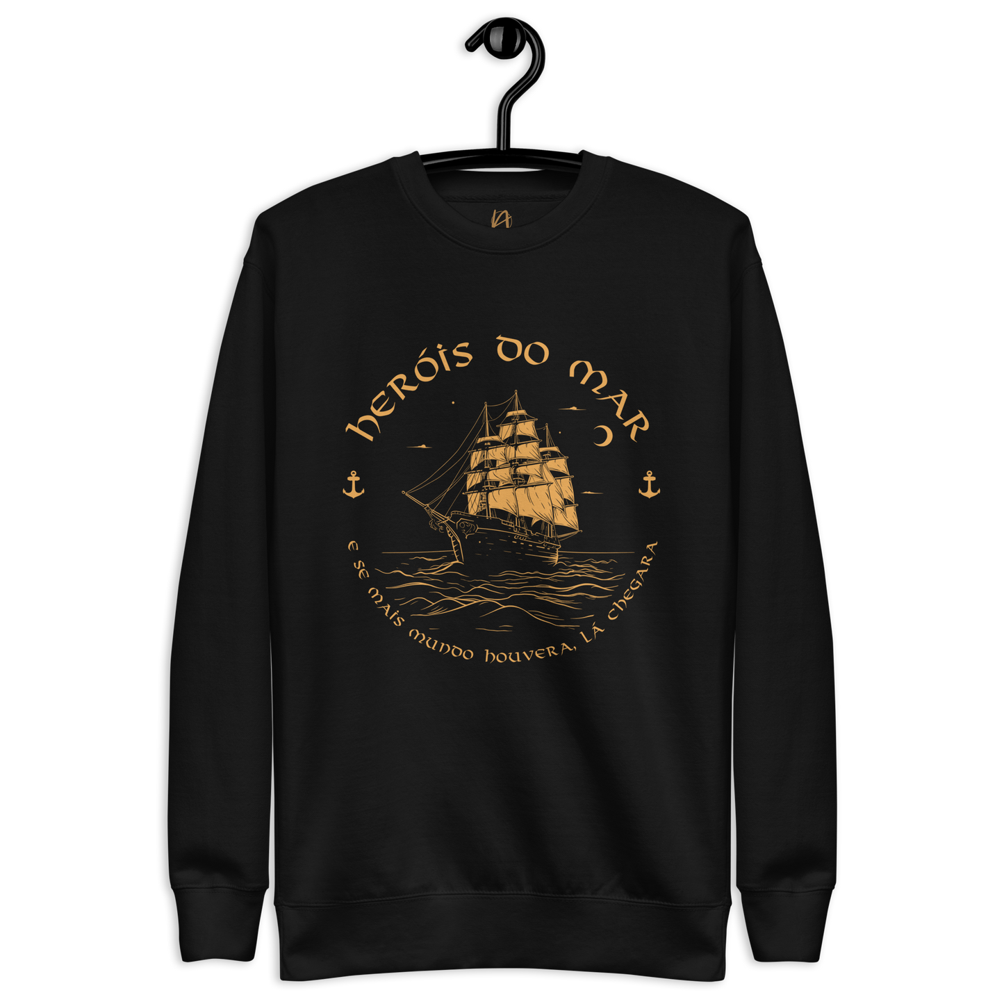 Heróis do mar 01 - Sweatshirt Cotton Heritage premium unisssexo