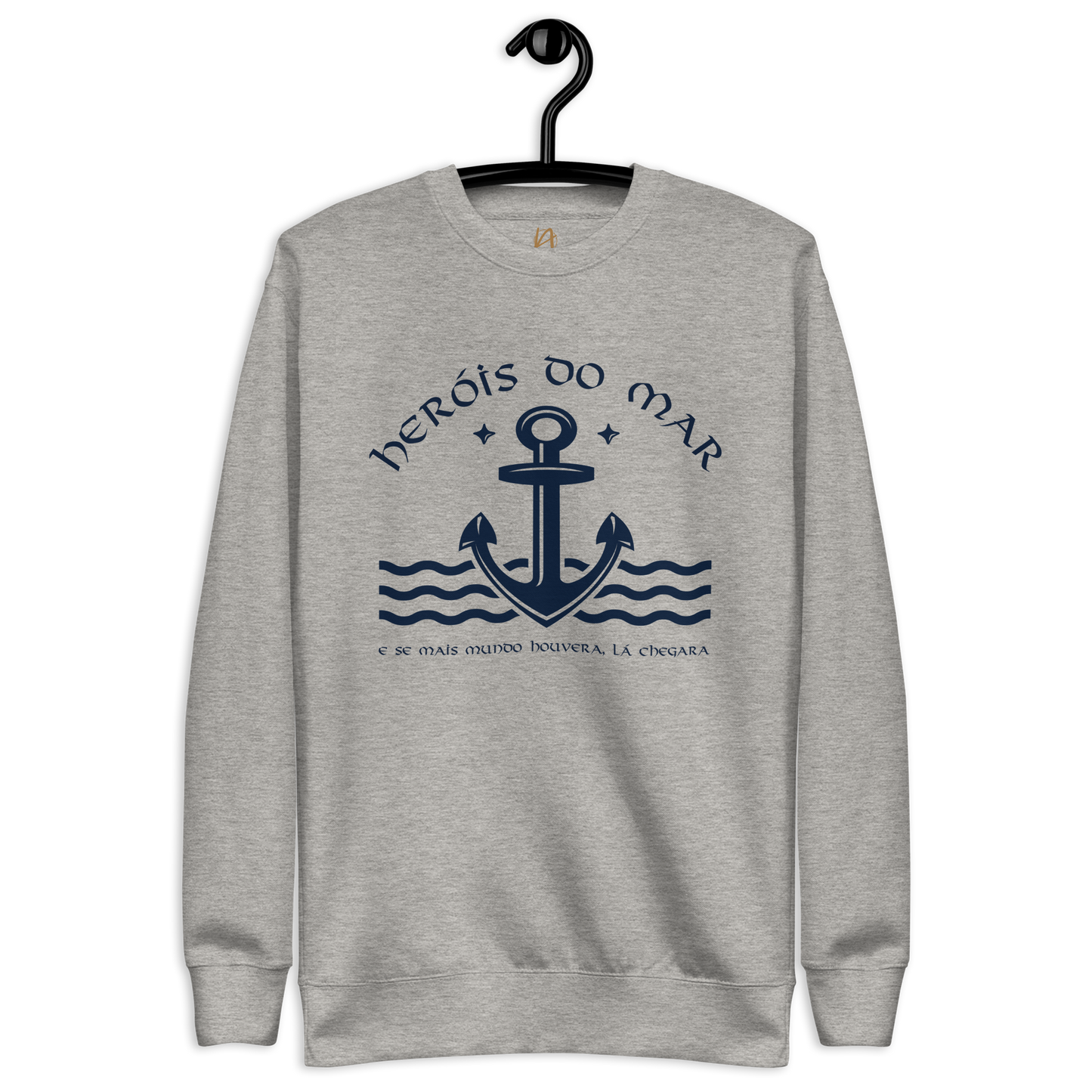 Heróis do mar 10 - Sweatshirt Cotton Heritage premium unisssexo