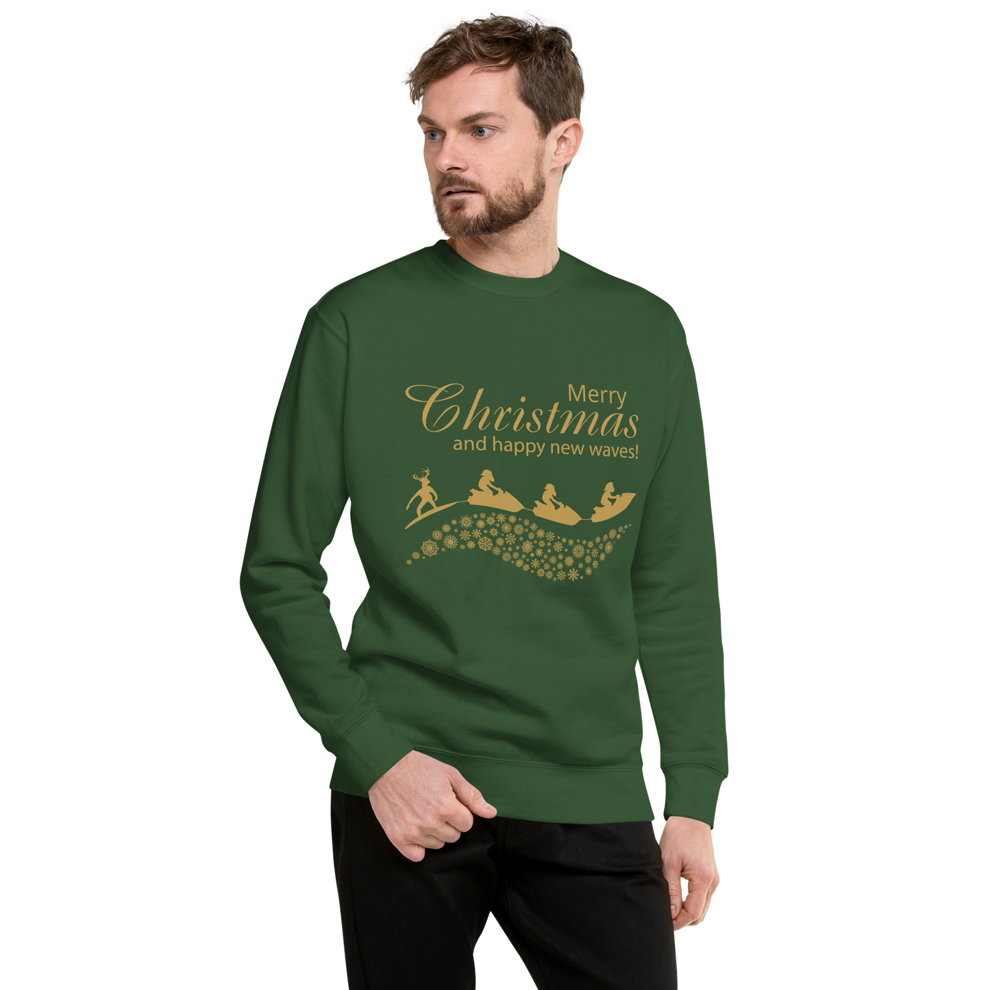 Natal na Nazaré 01 - Sweatshirt Cotton Heritage premium unisssexo