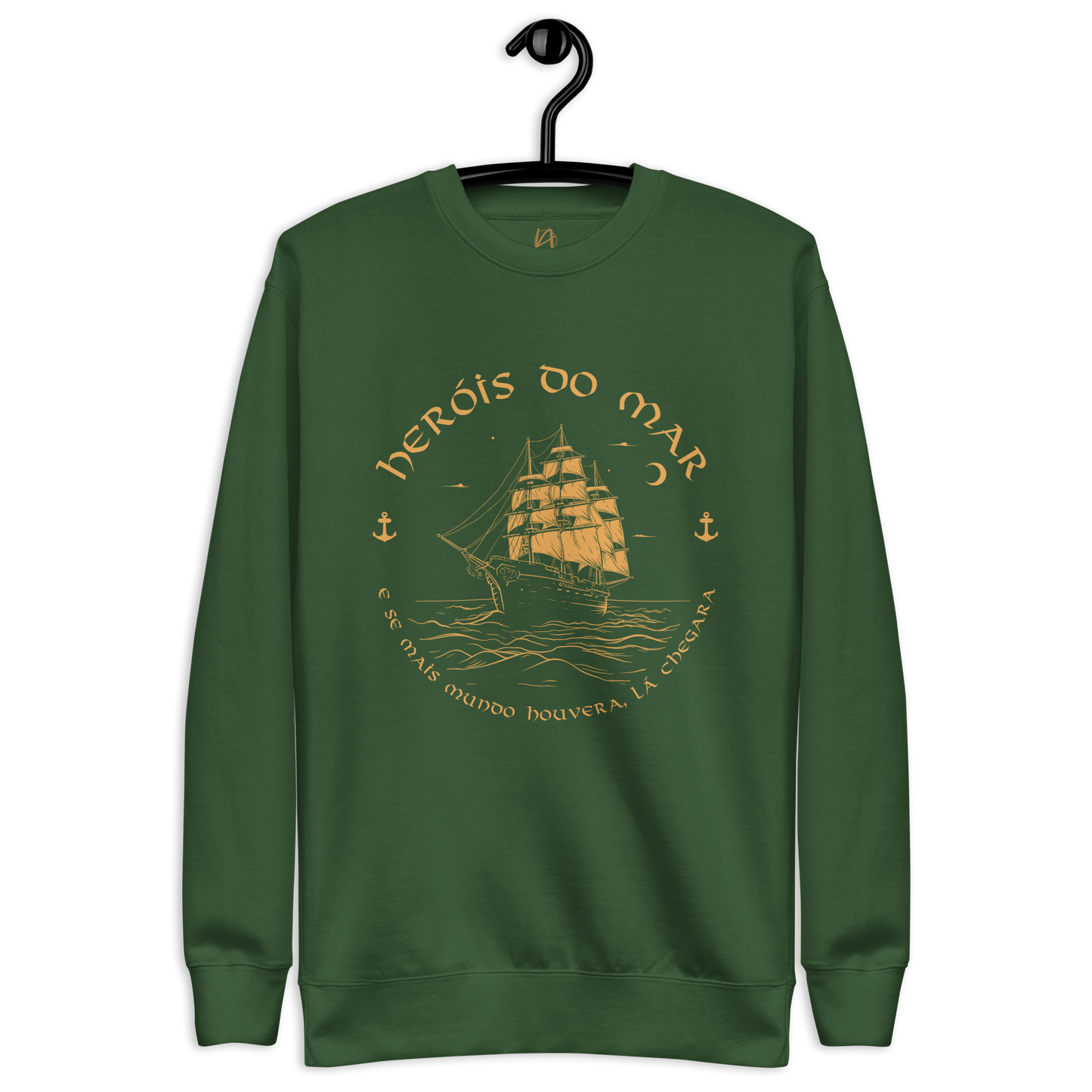 Heróis do mar 01 - Sweatshirt Cotton Heritage premium unisssexo