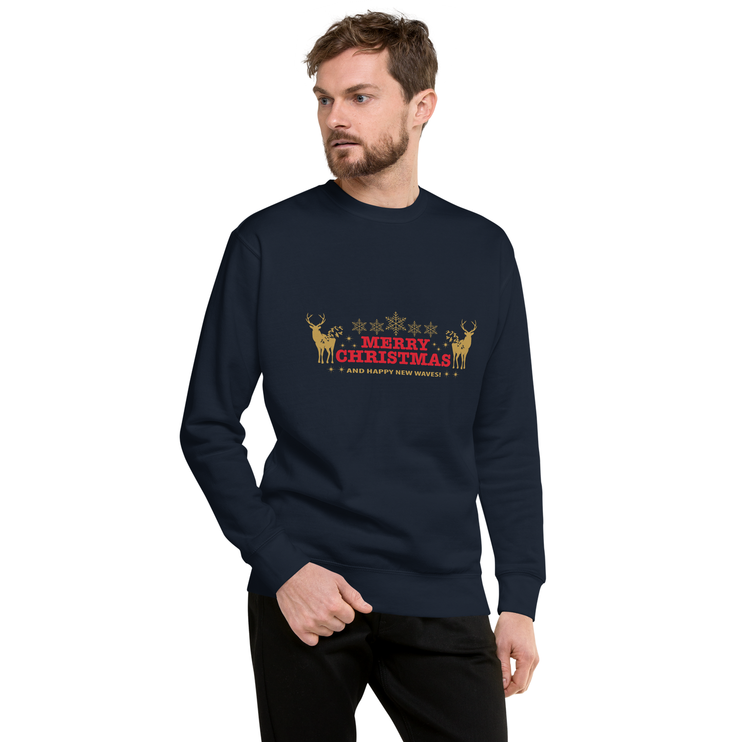 Natal na Nazaré 02 - Sweatshirt Cotton Heritage premium unisssexo