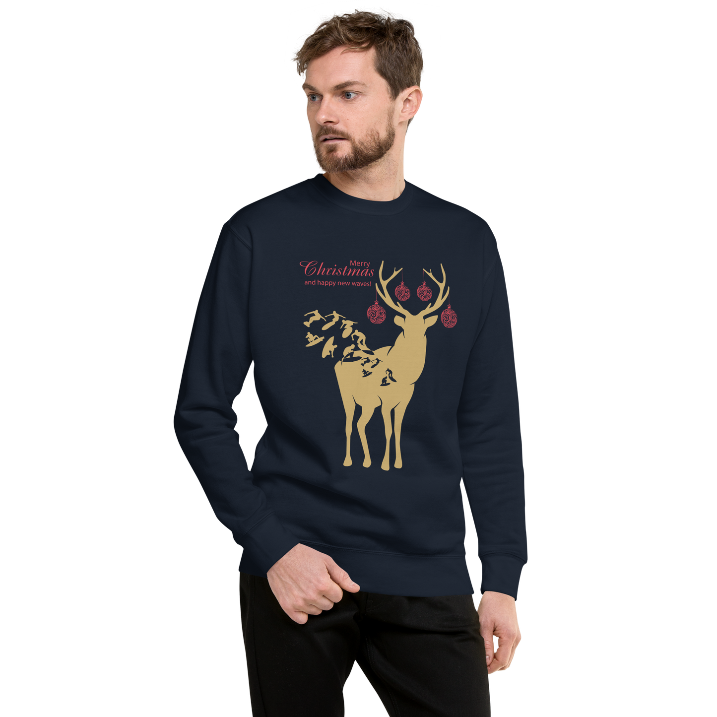 Natal na Nazaré 05 - Sweatshirt Cotton Heritage premium unisssexo