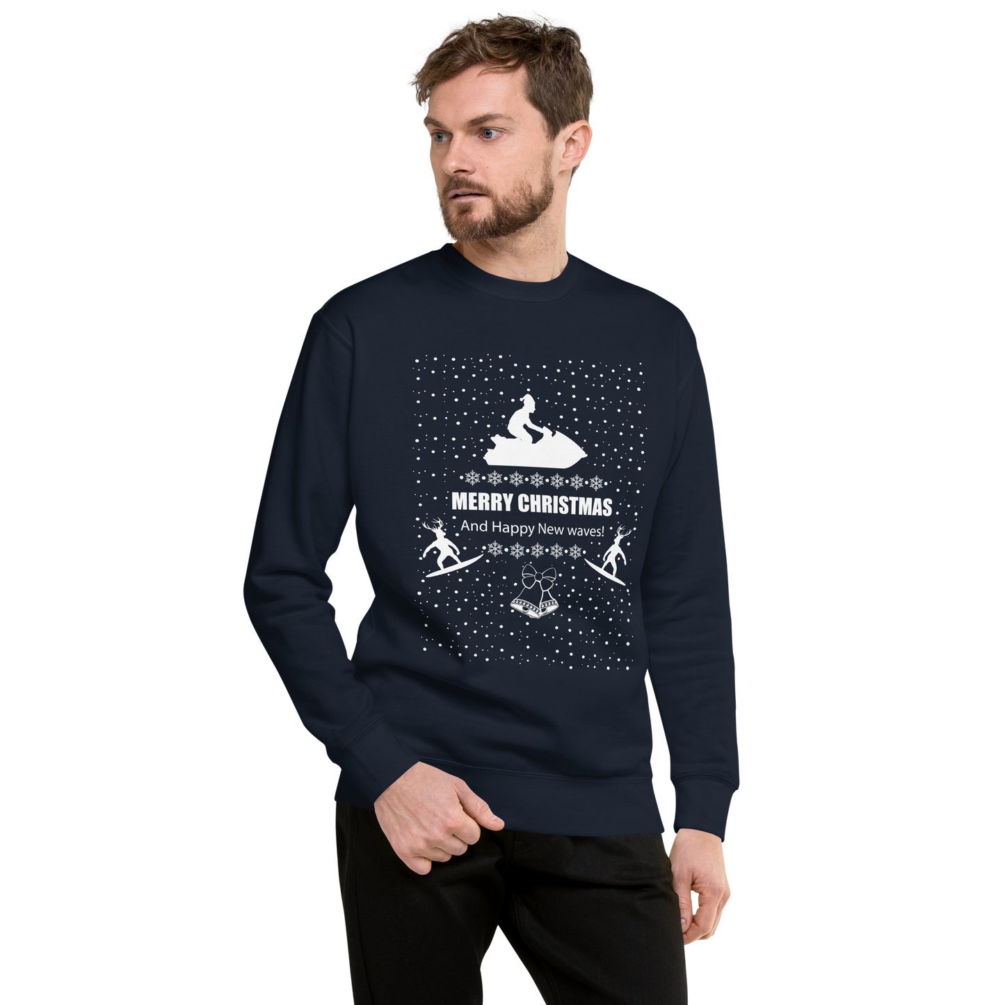 Natal na Nazaré 06 - Sweatshirt Cotton Heritage premium unisssexo