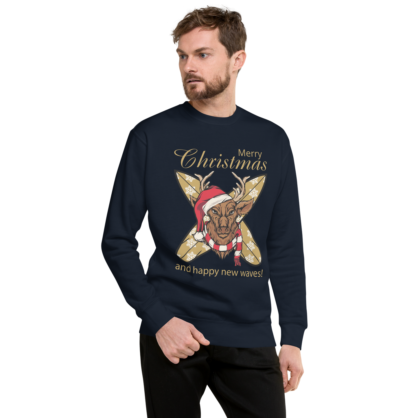 Natal na Nazaré 09 - Sweatshirt Cotton Heritage premium unisssexo