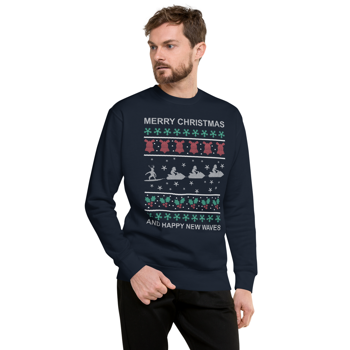 Natal na Nazaré 14 - Sweatshirt Cotton Heritage premium unisssexo