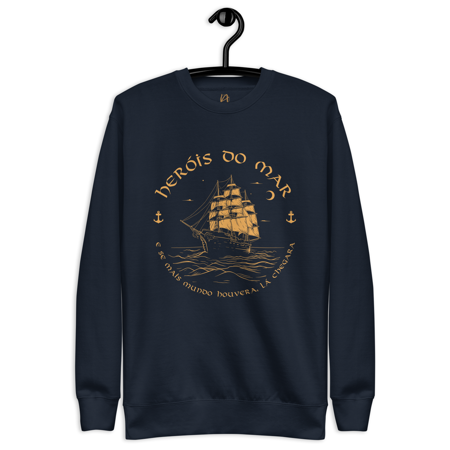 Heróis do mar 01 - Sweatshirt Cotton Heritage premium unisssexo