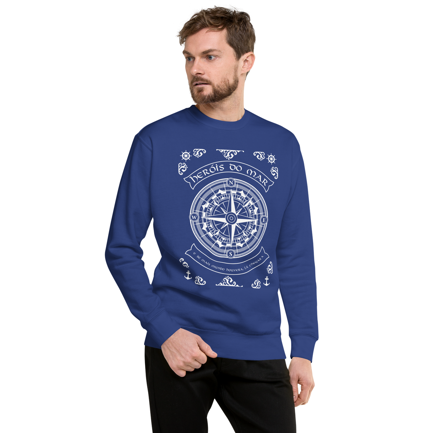 Heróis do mar - Sweatshirt Cotton Heritage premium unisssexo