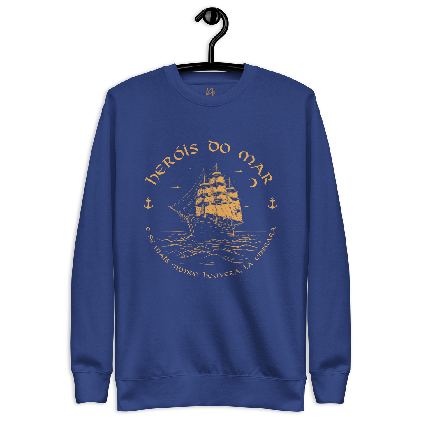 Heróis do mar 01 - Sweatshirt Cotton Heritage premium unisssexo