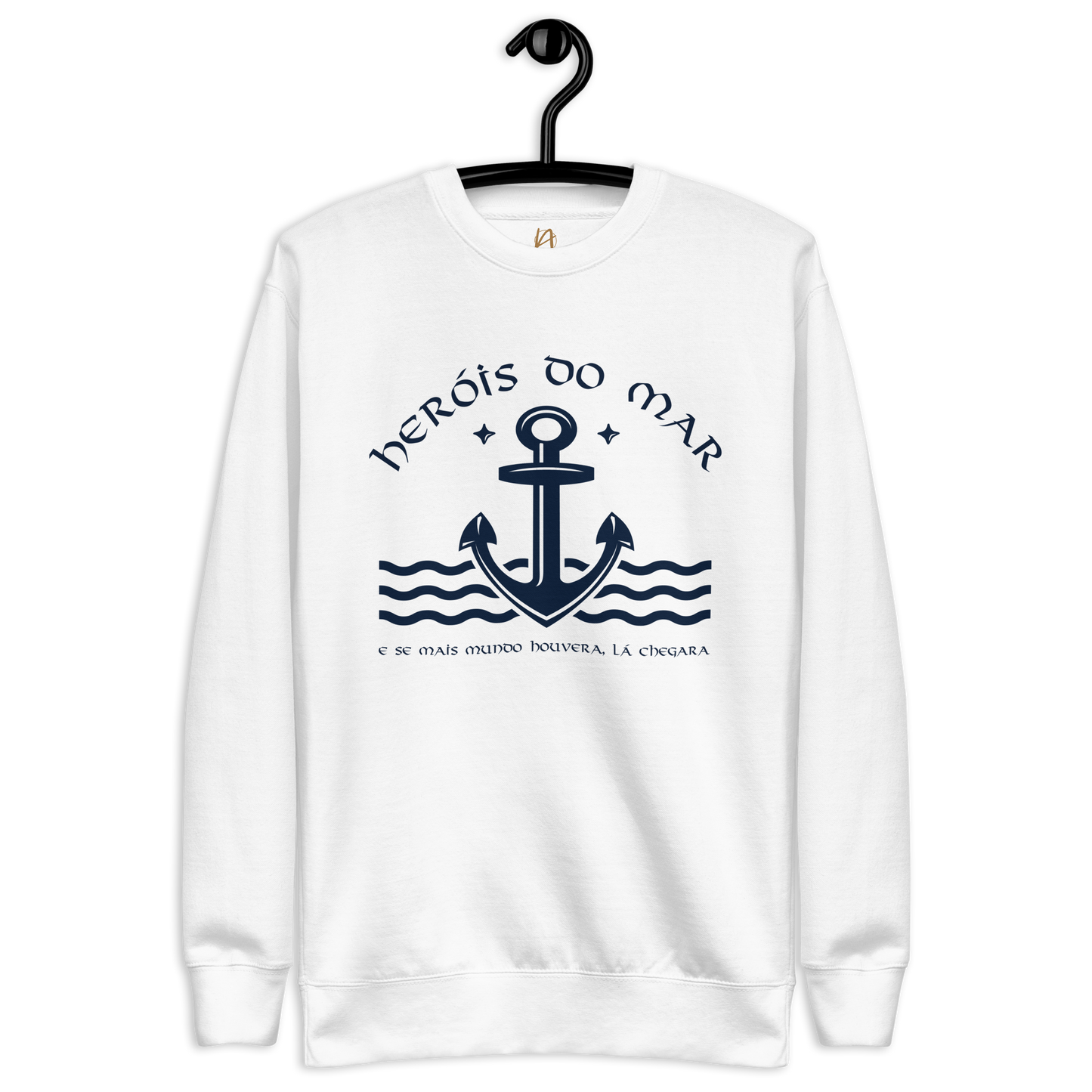 Heróis do mar 10 - Sweatshirt Cotton Heritage premium unisssexo