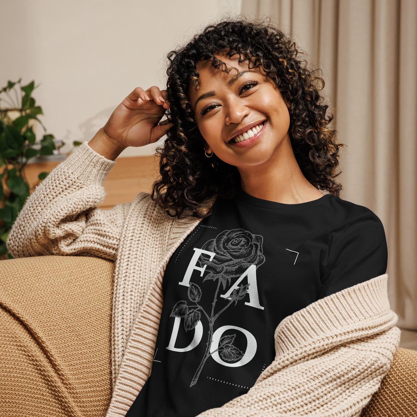 Fado 10 - T-shirt mulher Bella + Canvas