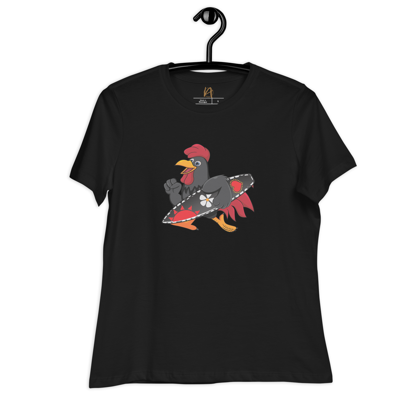 O galo - T-shirt mulher Bella + Canvas