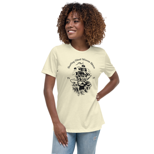 O navegador - T-shirt mulher Bella + Canvas