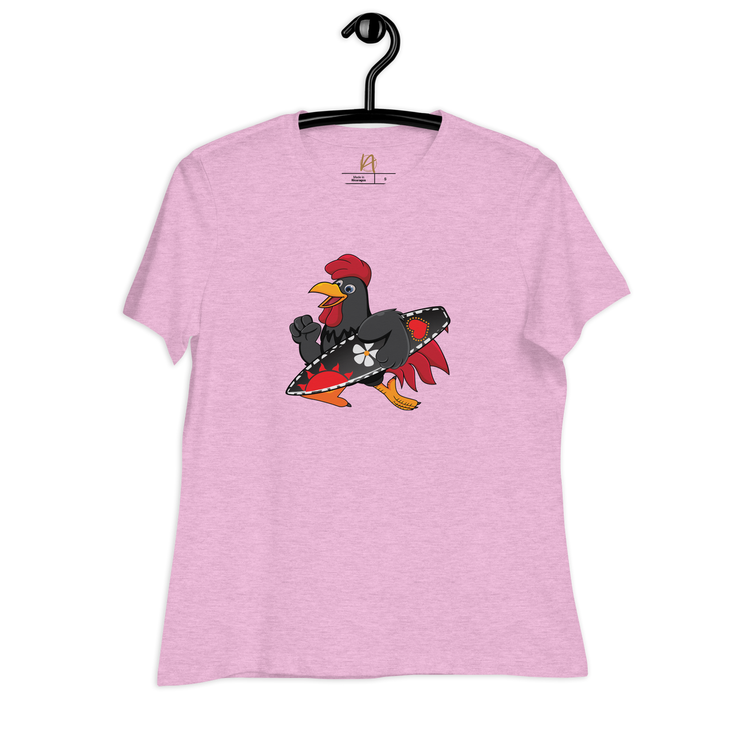 O galo - T-shirt mulher Bella + Canvas