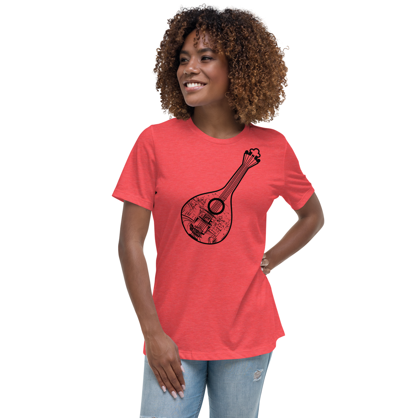 Fado 05 - T-shirt mulher Bella + Canvas