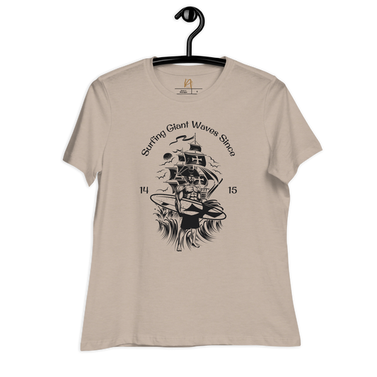 O navegador - T-shirt mulher Bella + Canvas