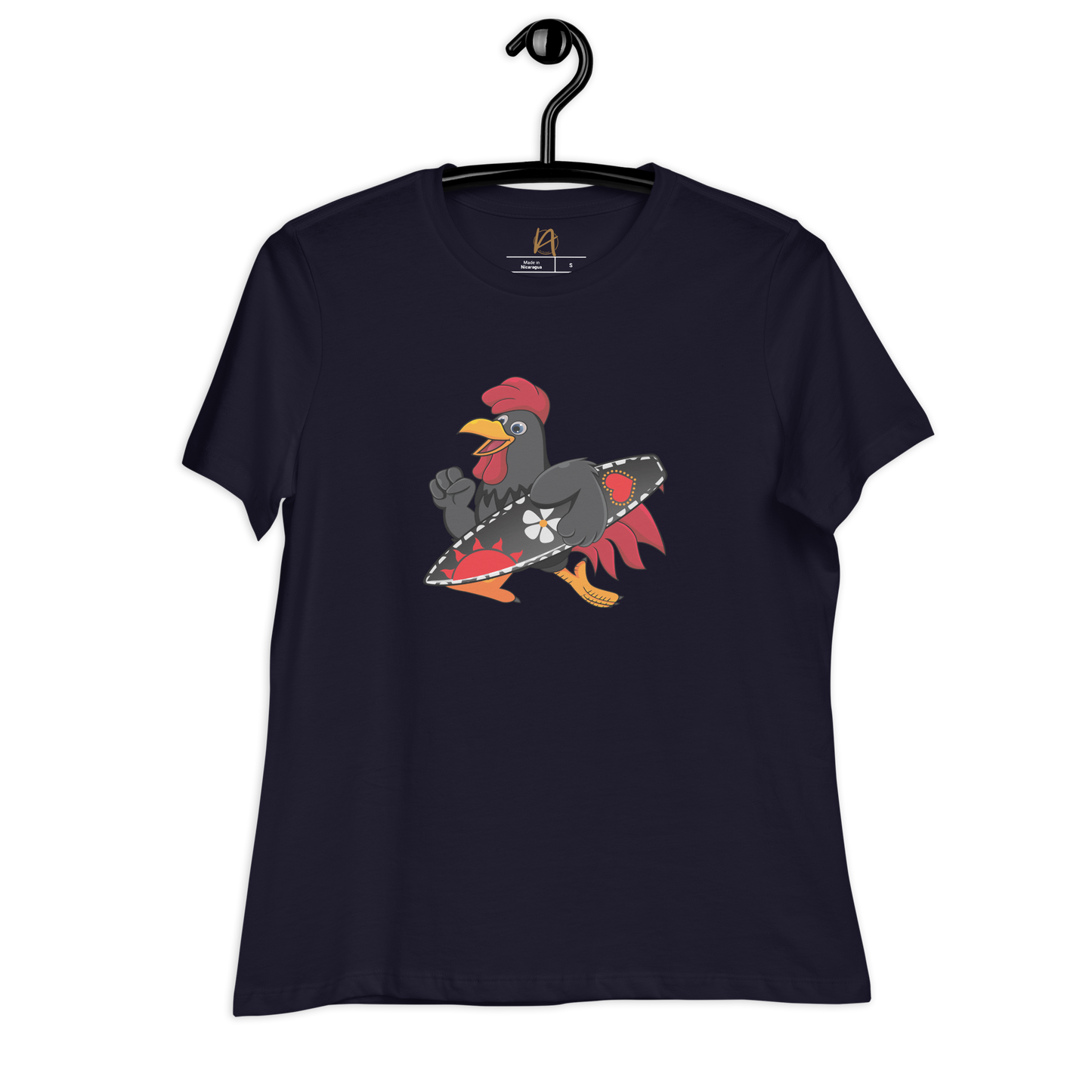 O galo - T-shirt mulher Bella + Canvas