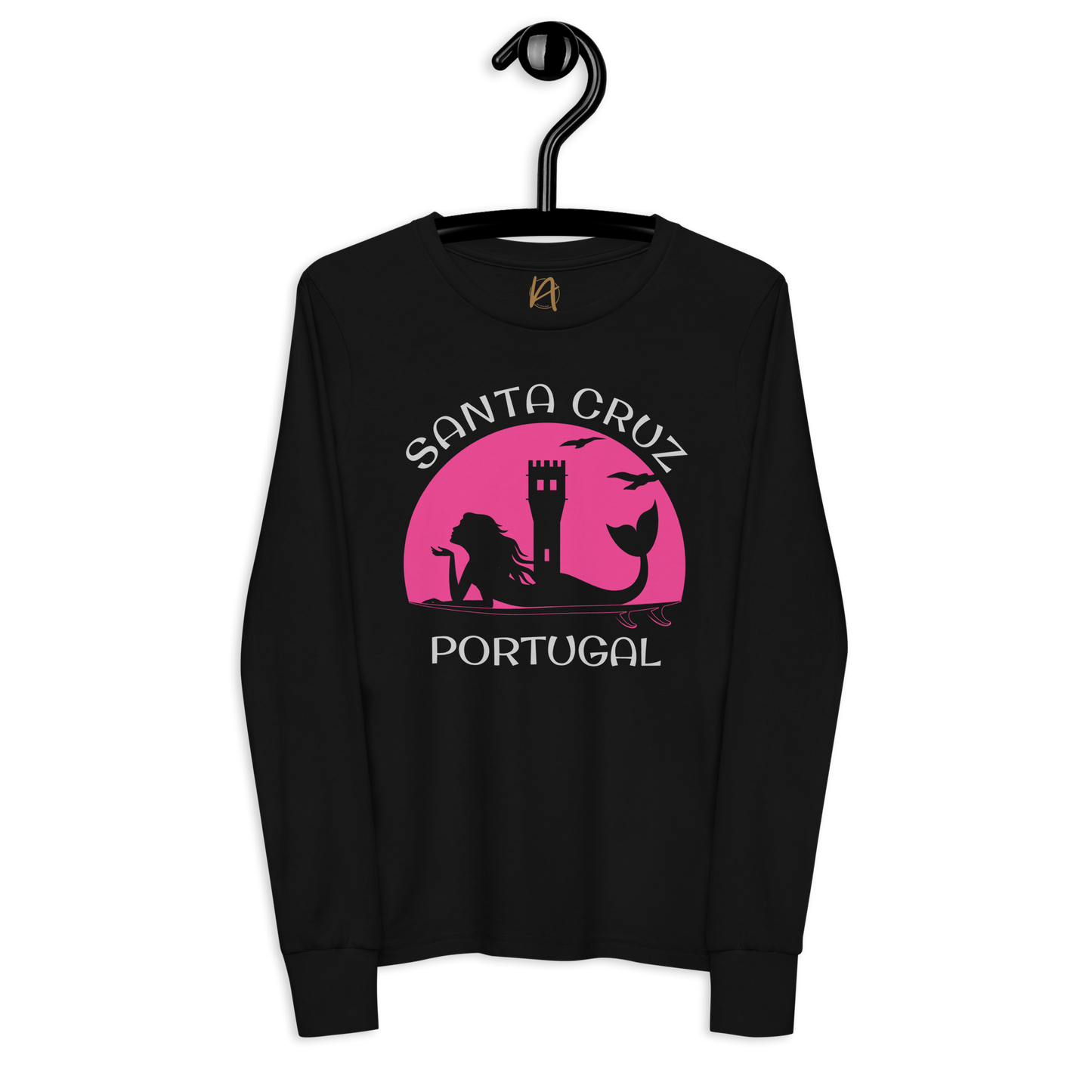 Santa Cruz Portugal 07 - Long Sleeve criança Bella + Canvas