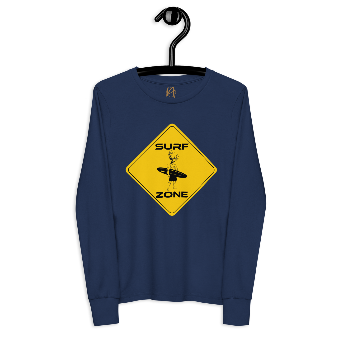 Nazaré surf 05 - Long Sleeve criança Bella + Canvas