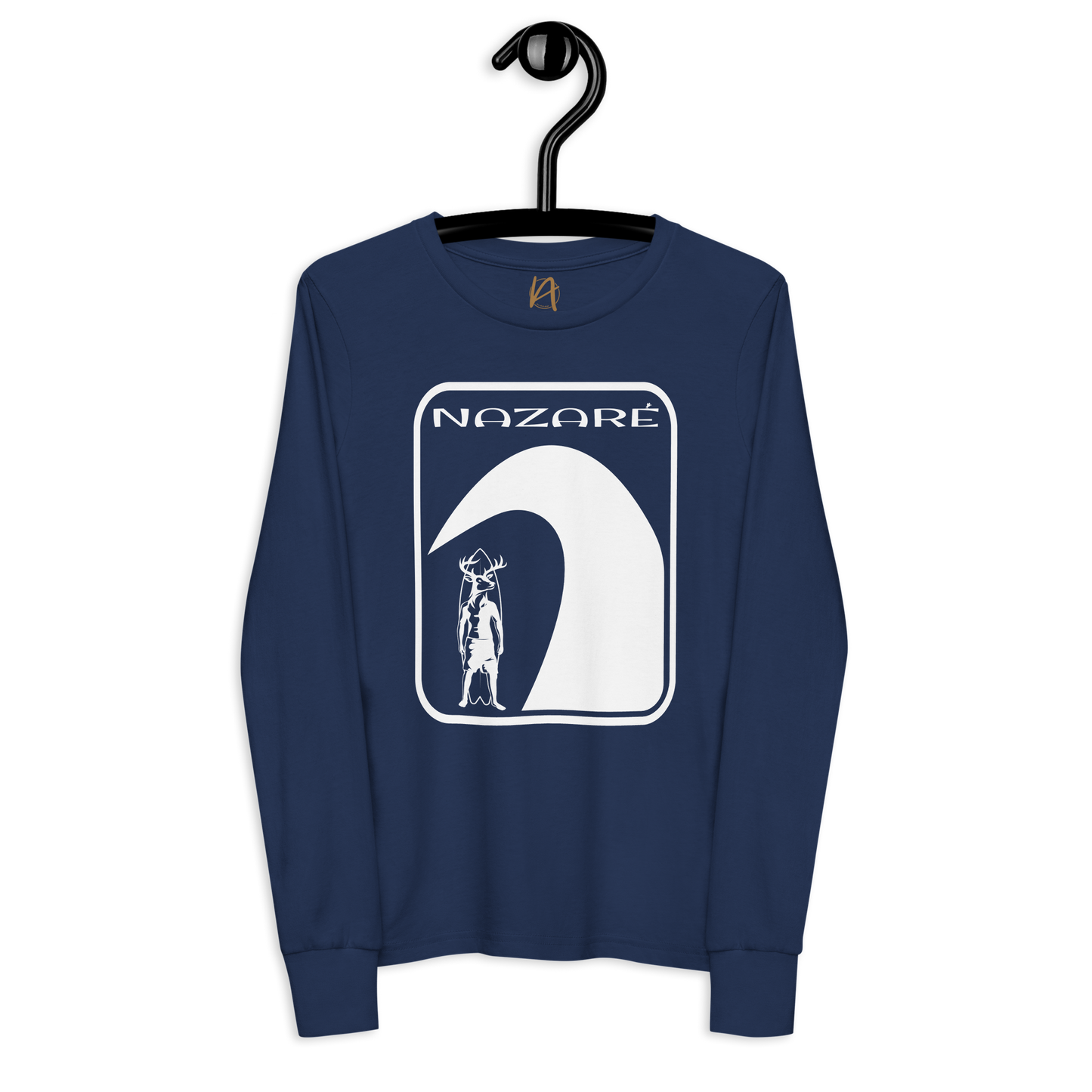 Nazaré surf 18 - Long Sleeve criança Bella + Canvas