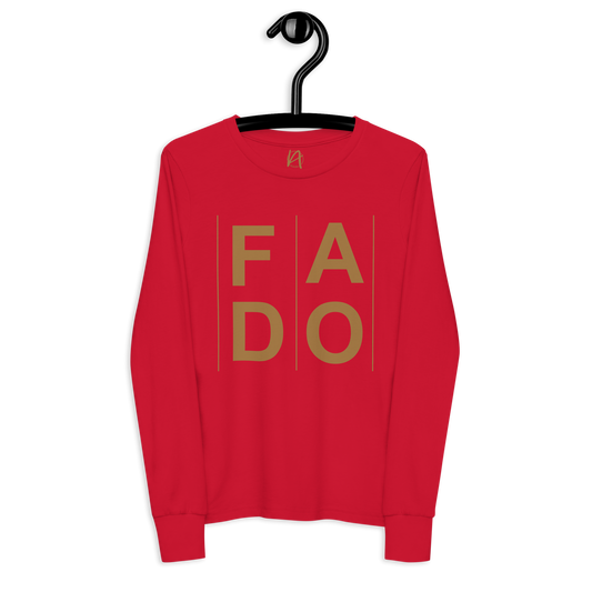 Fado 12 - Long Sleeve criança Bella + Canvas