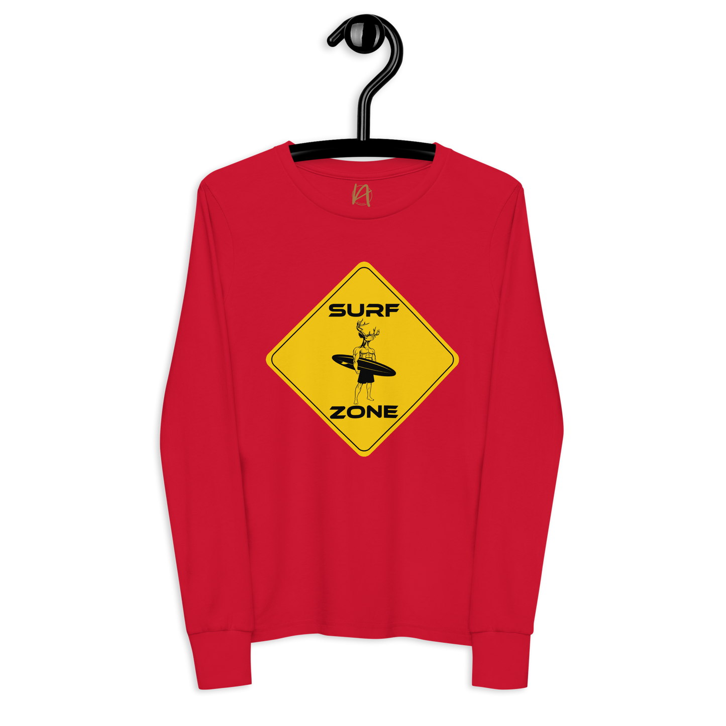 Nazaré surf 05 - Long Sleeve criança Bella + Canvas