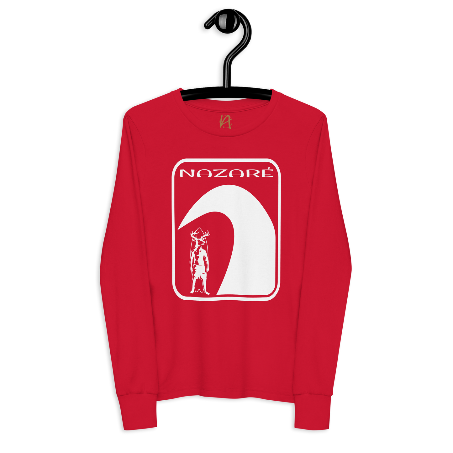 Nazaré surf 18 - Long Sleeve criança Bella + Canvas