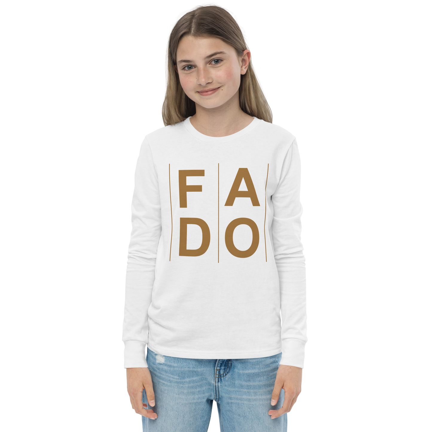 Fado 12 - Long Sleeve criança Bella + Canvas