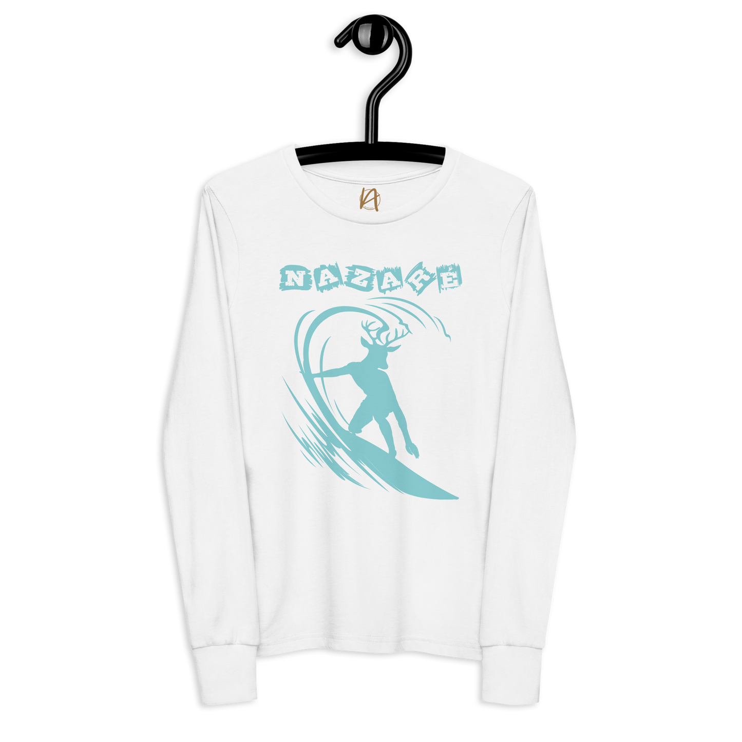 Nazaré surf 01 - Long Sleeve criança Bella + Canvas