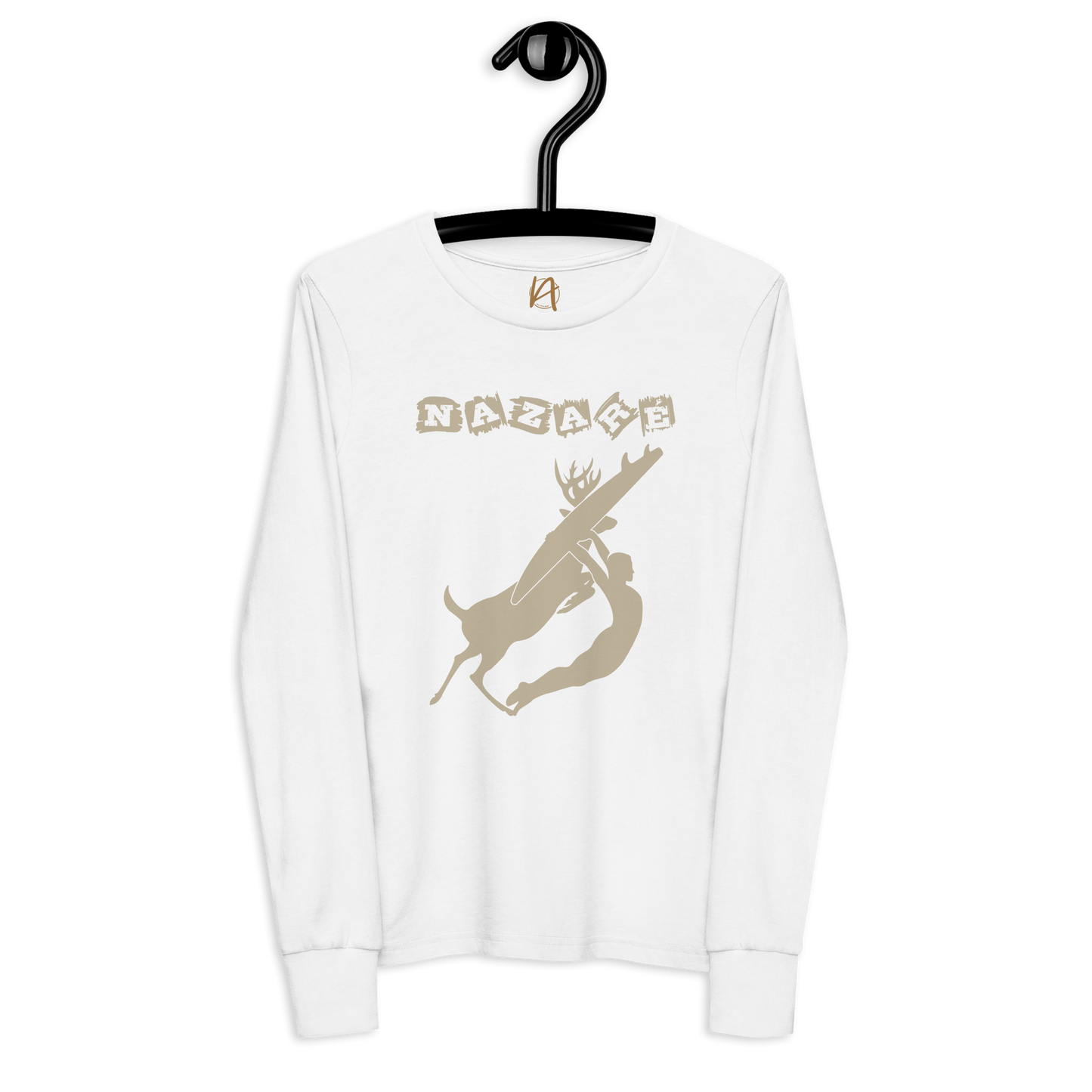 Nazaré surf 08 - Long Sleeve criança Bella + Canvas