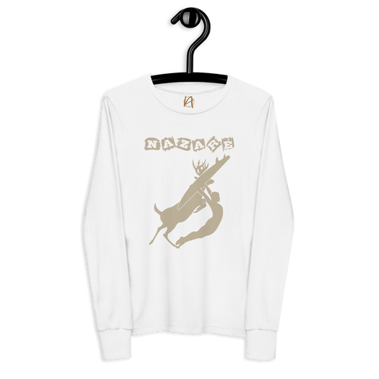 Nazaré surf 08 - Long Sleeve criança Bella + Canvas