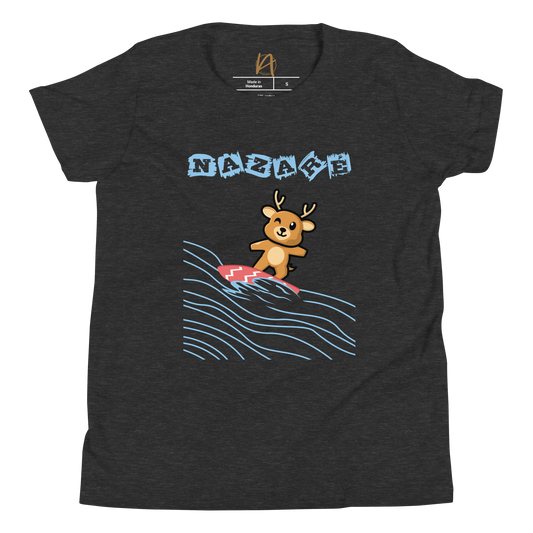 Nazaré surf 20 - T-shirt criança Bella + Canvas