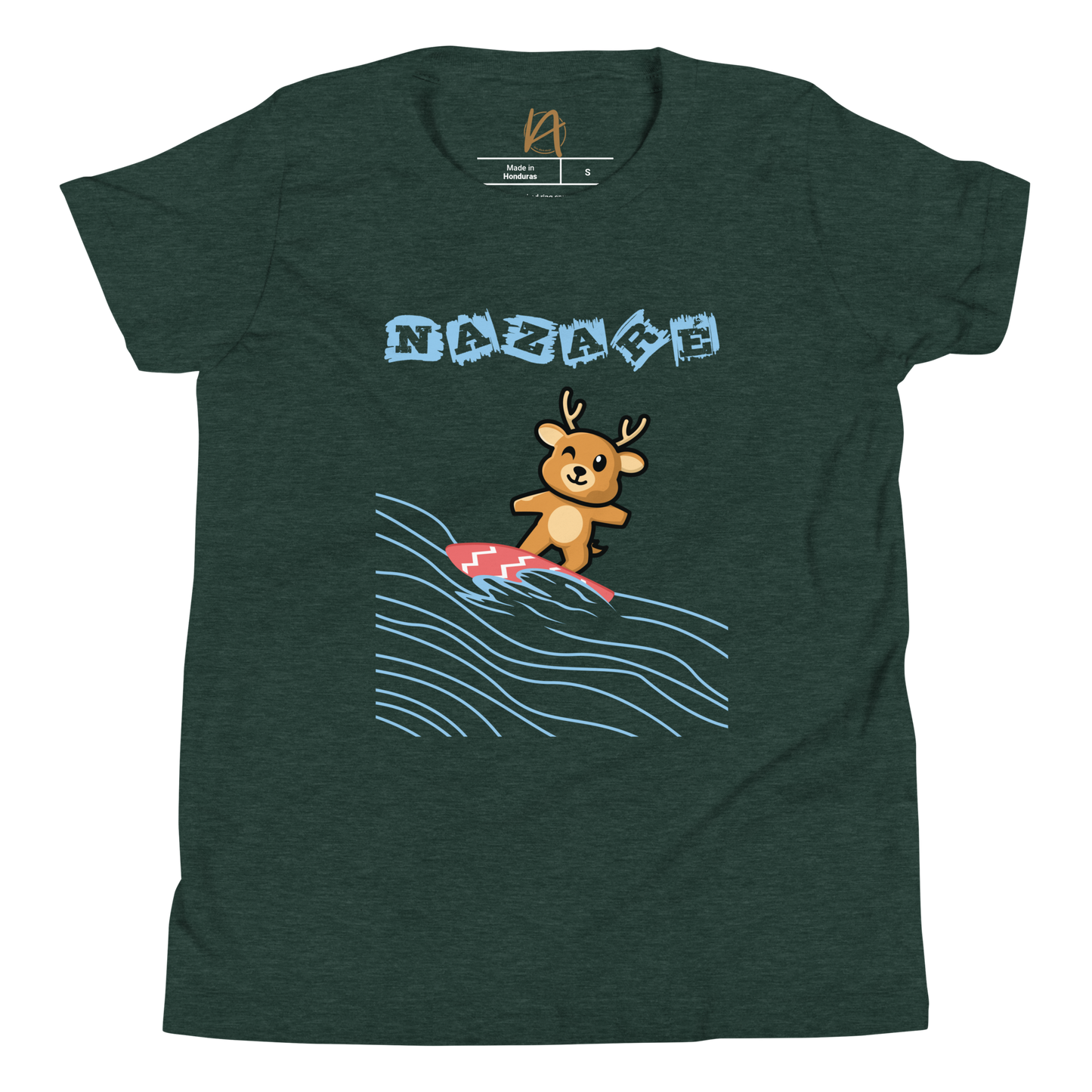 Nazaré surf 20 - T-shirt criança Bella + Canvas