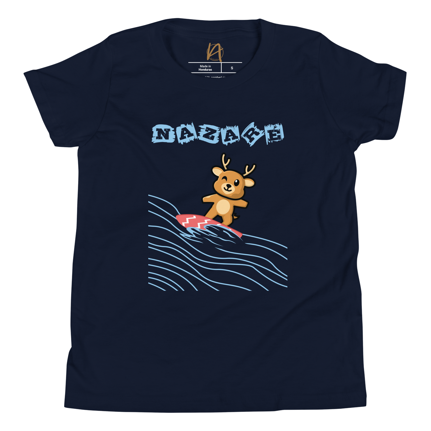 Nazaré surf 20 - T-shirt criança Bella + Canvas