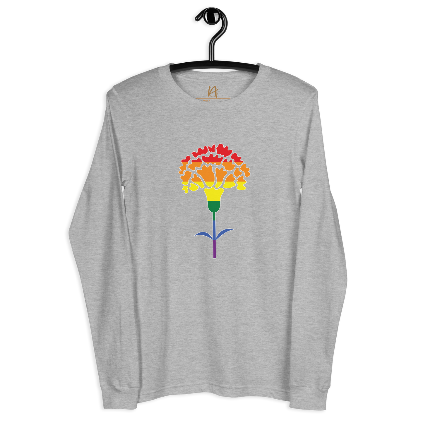 Cravo de Abril LGBTQIA+ - Long sleeve Bella + Canvas unissexo