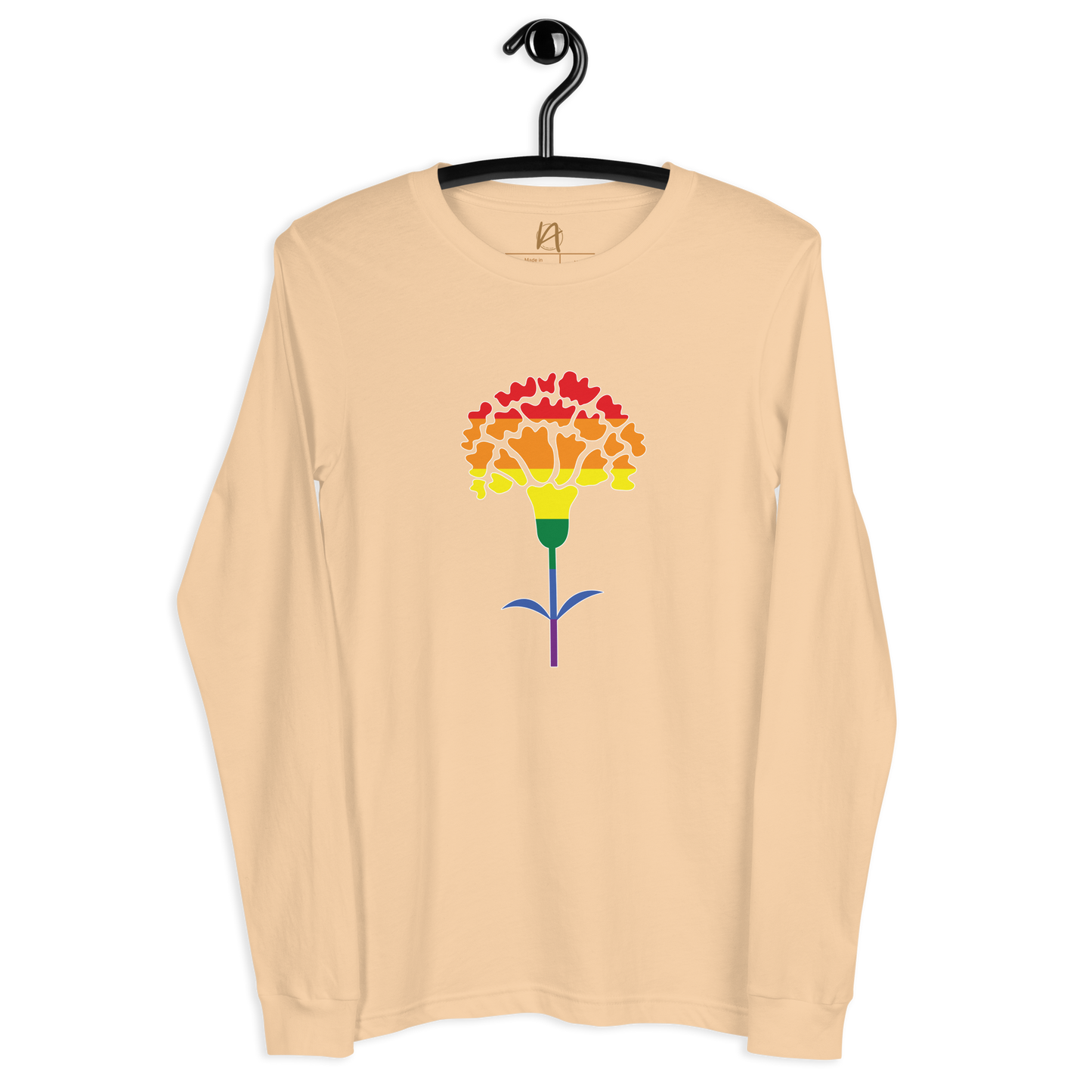 Cravo de Abril LGBTQIA+ - Long sleeve Bella + Canvas unissexo