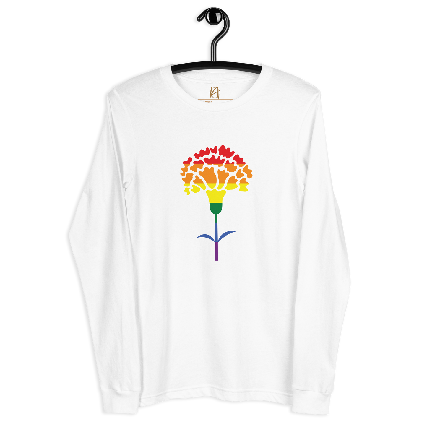 Cravo de Abril LGBTQIA+ - Long sleeve Bella + Canvas unissexo